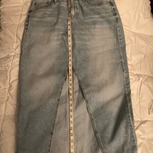 American eagle long shirt small denim